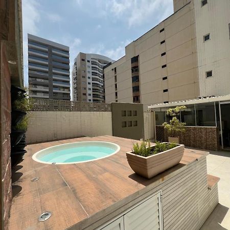 Apt 3Q Luxo Com Ar E Jacuzzi Na Beira Mar กวาราปารี ภายนอก รูปภาพ